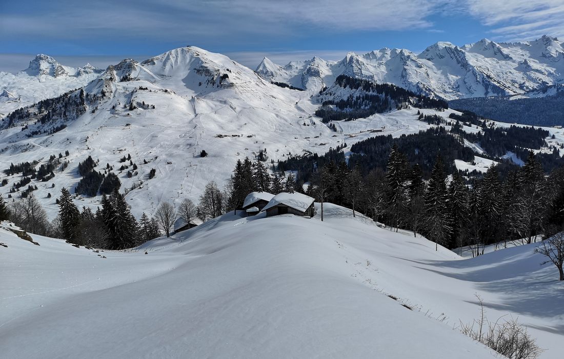 Ski de randonnée nordique le Chinaillon